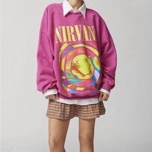 Urban outfitters nirvana crewneck
